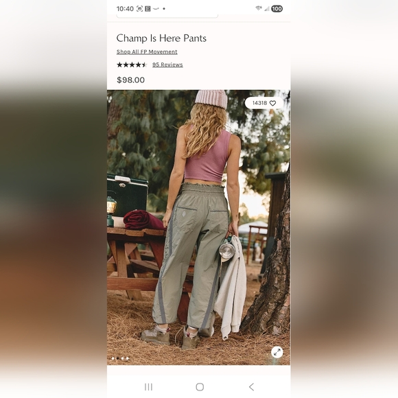 Free People Champ Is Here Pants - Picture 7 of 8